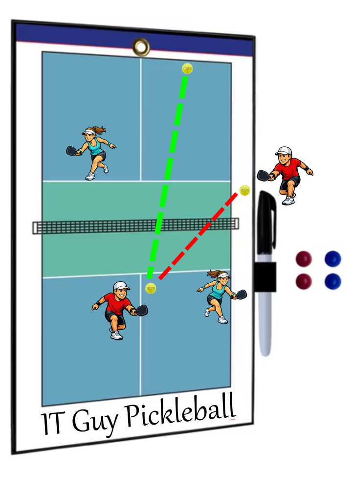 Pickleball coach portrait